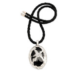 Onyx pendant necklace, 'Perfectly Free' - Onyx pendant necklace
