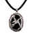 Onyx pendant necklace, 'Perfectly Free' - Onyx pendant necklace