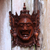 Wood mask, 'Rahwana, the Demon King' - Cultural Wood Mask (image 2) thumbail