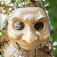 Wood mask,