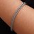 Men's sterling silver braid bracelet, 'Dragon Braid' - Sterling Silver Link Bracelet from Indonesia (image 2j) thumbail