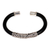Sterling silver cuff bracelet, 'Frangipani' - Sterling Silver Cuff Bracelet thumbail