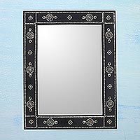 Featured review for Teak mirror, Ebony Jewels