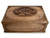 Walnut jewelry box, 'A Walk in the Forest' - Hand Carved Wood Jewelry Box (image 2a) thumbail