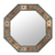 Mirror, 'Crown Jewels' - Octagonal Wall Mirror Copper Nickel Handmade in India thumbail