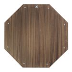 Mirror, 'Crown Jewels' - Octagonal Wall Mirror Copper Nickel Handmade in India