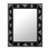 Mirror, 'Tranquility' - Handcrafted Brass on Wood Wall Mirror thumbail
