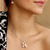 Pearl pendant necklace, 'Angelic Bouquet' - Bridal Pearl Jewelry Sterling Silver Necklace from India (image 2c) thumbail