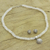 Mondstein-Schmuckset - Mondstein-Schmuckset mit Halskette und Ohrringen aus Sterlingsilber 