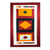 Wool dhurrie rug, 'Diamond Sun' (4x6) - Wool Indian Area Rug (4x6)