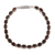 Smoky quartz tennis bracelet, 'Evening Mist' - Smoky quartz tennis bracelet (image 2a) thumbail