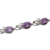 Amethyst tennis bracelet, 'Shy Violet' - Amethyst tennis bracelet (image 2b) thumbail