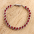 Garnet bracelet, 'Glamorous' - Garnet bracelet (image 2c) thumbail