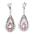 Amethyst dangle earrings, 'Blessed Garden' - Amethyst dangle earrings (image 2a) thumbail
