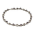 Amethyst anklet, 'Elegant Simplicity' - Fair Trade Jewelry Amethyst Sterling Silver Anklet (image 2b) thumbail