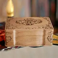 Indian Wood Jewelry Boxes at NOVICA