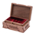 Wood jewelry box, 'Florid Cameo' - Floral Wood jewellery Box (image 2d) thumbail