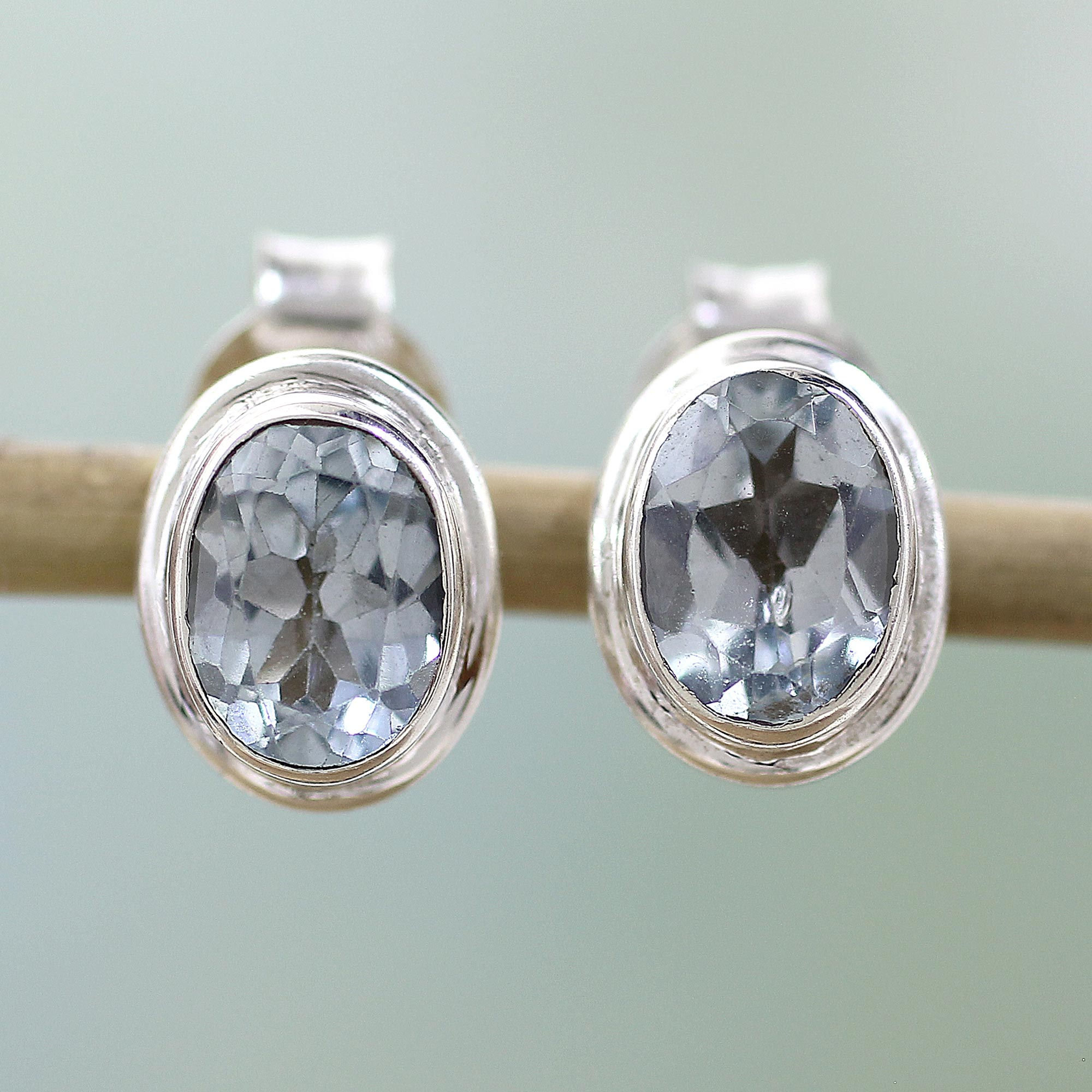 topaz earrings