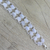 Rainbow moonstone link bracelet, 'Enchanted Mystery' - Good Fortune Sterling Silver Wristband Moonstone Bracelet