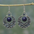 Pendientes lapislázuli - Pendientes de plata de ley con lapislázuli joyería artesanal