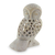 Soapstone sculpture, 'Mother Owl' - Artisan Crafted Indian Soapstone Jali Sculpture thumbail