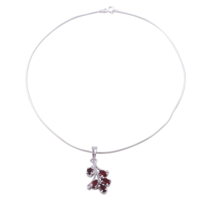 Granatblüten-Halskette - Granatblüten-Halskette