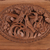 Walnut jewelry box, 'Birds in Spring' - Unique Wood Jewelry Box (image 2d) thumbail