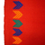 Cotton table runner, 'Festive India' - Handcrafted Cotton Red Runner Table Linen (image 2e) thumbail