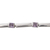 Amethyst tennis bracelet, 'Current' - Amethyst tennis bracelet (image 2b) thumbail