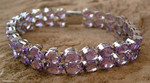 Amethyst bracelet, 'Mughal Princess' - Amethyst bracelet