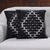 Cotton cushion covers, 'Starlit Galaxy' (pair) - Cotton Patterned Black and White Cushion Covers (Pair) thumbail
