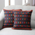 Cotton cushion covers, 'Summer Jazz' (pair) - Artisan Crafted Cotton Patterned Cushion Covers (Pair) (image 2) thumbail