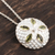 Peridot pendant necklace, 'Chrysanthemum Star' - Peridot pendant necklace