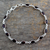 Garnet tennis bracelet, 'Romantic Red' - Garnet Tennis Bracelet Sterling Silver Handmade in India thumbail