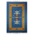 Wool dhurrie rug, 'Summer Blue' (4x6) - Handmade Indian Wool Dhurrie Rug (4x6)