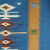 Wool dhurrie rug, 'Summer Blue' (4x6) - Handmade Indian Wool Dhurrie Rug (4x6)