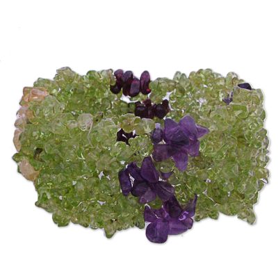 India Beaded Jewelry Natural Gemstone Bracelet