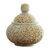 Soapstone jar, 'Elephant Luxuries' - Natural Soapstone Handcarved Jar from India thumbail