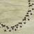 Garnet and moonstone waterfall necklace, 'Fiery Frost' - Garnet and Moonstone Waterfall Necklace (image 2b) thumbail