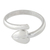 Sterling silver heart wrap ring, 'Autumn Promises' - Sterling Silver Wrap Ring (image 2a) thumbail