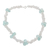 Quartz and chalcedony choker, 'Icicles' - Blue Ice Queen Quartz and Chalcedony Choker Necklace thumbail