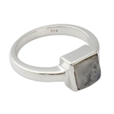 Moonstone Ring from India Sterling Silver Jewelry - Mystic Perfection ...