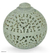 Soapstone jar, 'Jasmine Rose' - Natural Soapstone Jar in Handcarved Jali Openwork thumbail