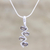 Smoky quartz pendant necklace, 'Flash' - Smoky quartz pendant necklace