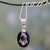 Lapislazuli-Halsband, „Sternbilder“ – Artisan Jewelry Halskette aus Lapislazuli und Sterlingsilber