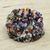 Gemstone beaded bracelet, 'Rainbow Girl' - Hand Crafted Beaded Multigemstone Bracelet (image 2) thumbail