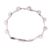 Moonstone flower bracelet, 'Moonlit Dreams' - Moonstone flower bracelet (image 2a) thumbail