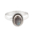 Labradorite cocktail ring, 'Myth and Mystery' - Fair Trade Jewelry Sterling Silver Labradorite Ring (image 2a) thumbail