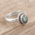 Labradorite cocktail ring, 'Myth and Mystery' - Fair Trade Jewelry Sterling Silver Labradorite Ring (image 2b) thumbail