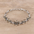 Citrine link bracelet, 'Butterfly Blossom' - Citrine Link Bracelet in Sterling Silver from India 25 Cts (image 2b) thumbail